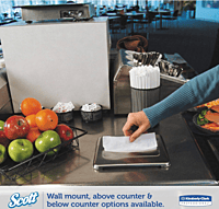 Scott MegaCartridge Napkin Dispenser Scott MegaCartridge Napkin Dispenser
