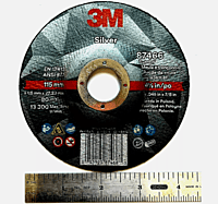 3M Silver Depressed Center Grinding Wheel 3M Silver Depressed Center Grinding Wheel