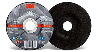 3M Silver Cut-Off Wheel, 4.5x0.045x7/8 Inch