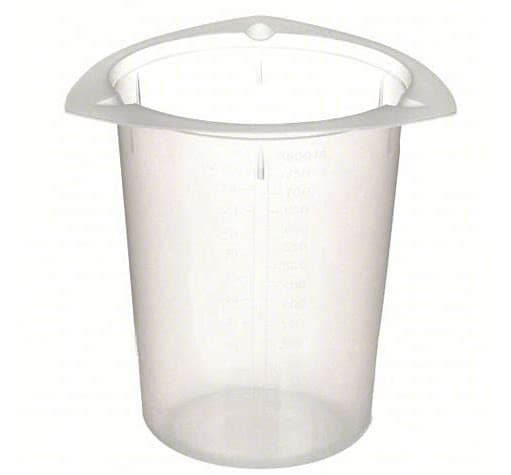 Medegen PB5935-800 Tri-Pour Beaker with Paper Lid, Non-Sterile, 800mL, Pack of 25 Medegen PB5935-800 Tri-Pour Beaker with Paper Lid, Non-Sterile, 800mL, Pack of 25
